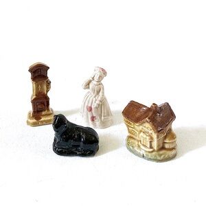 Wade Red Rose Nursery Rhymes Miniature Ceramic Figurine Bundle